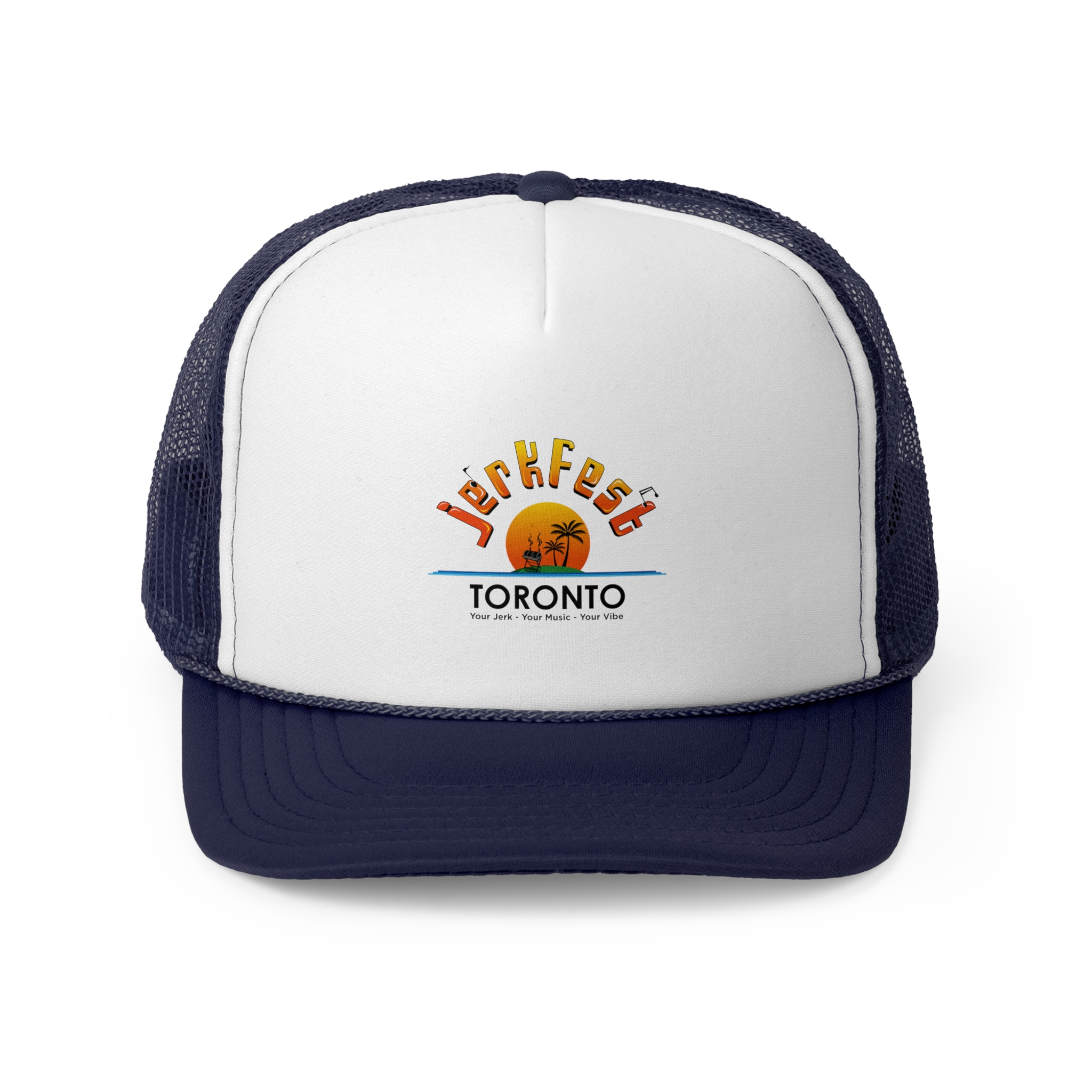 JerkFest Trucker Cap - Summer Vibes, Festival Gear, Outdoor Events, Gift for Him, Casual Headwear - Image 17