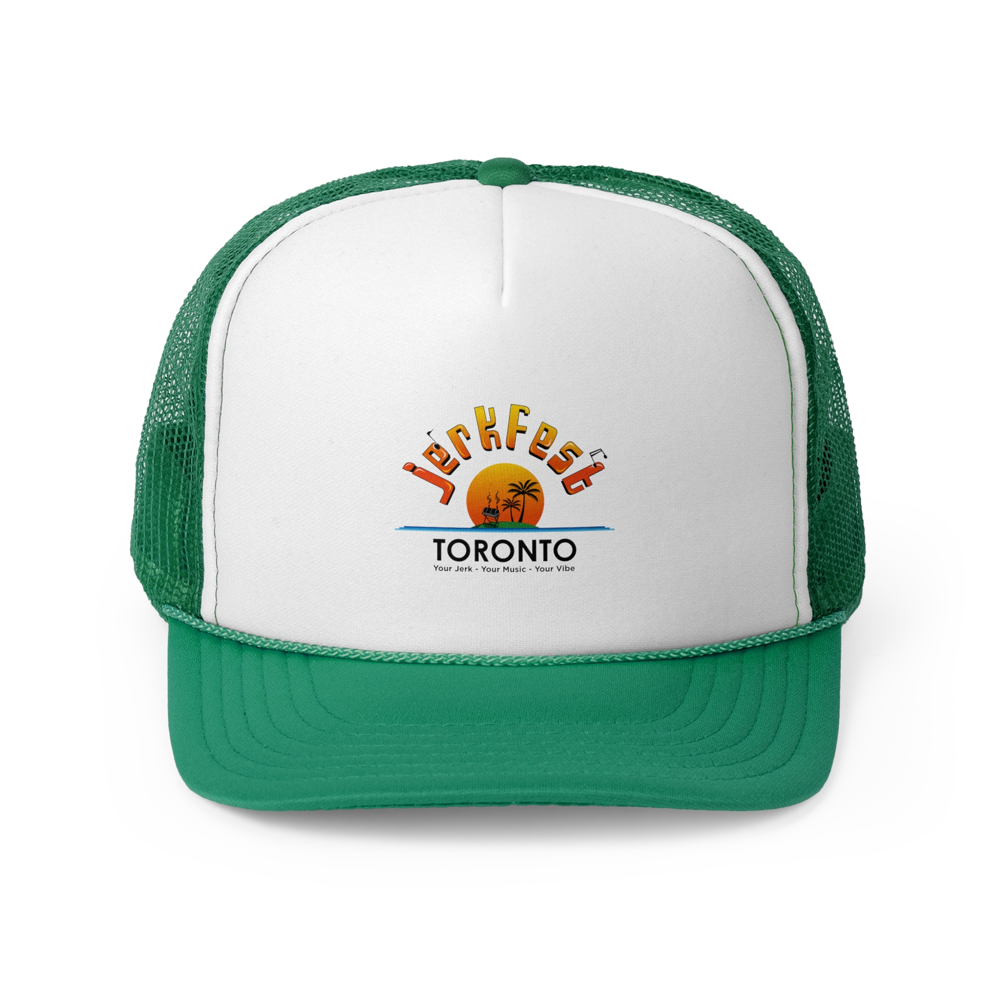 JerkFest Trucker Cap - Summer Vibes, Festival Gear, Outdoor Events, Gift for Him, Casual Headwear - Image 5