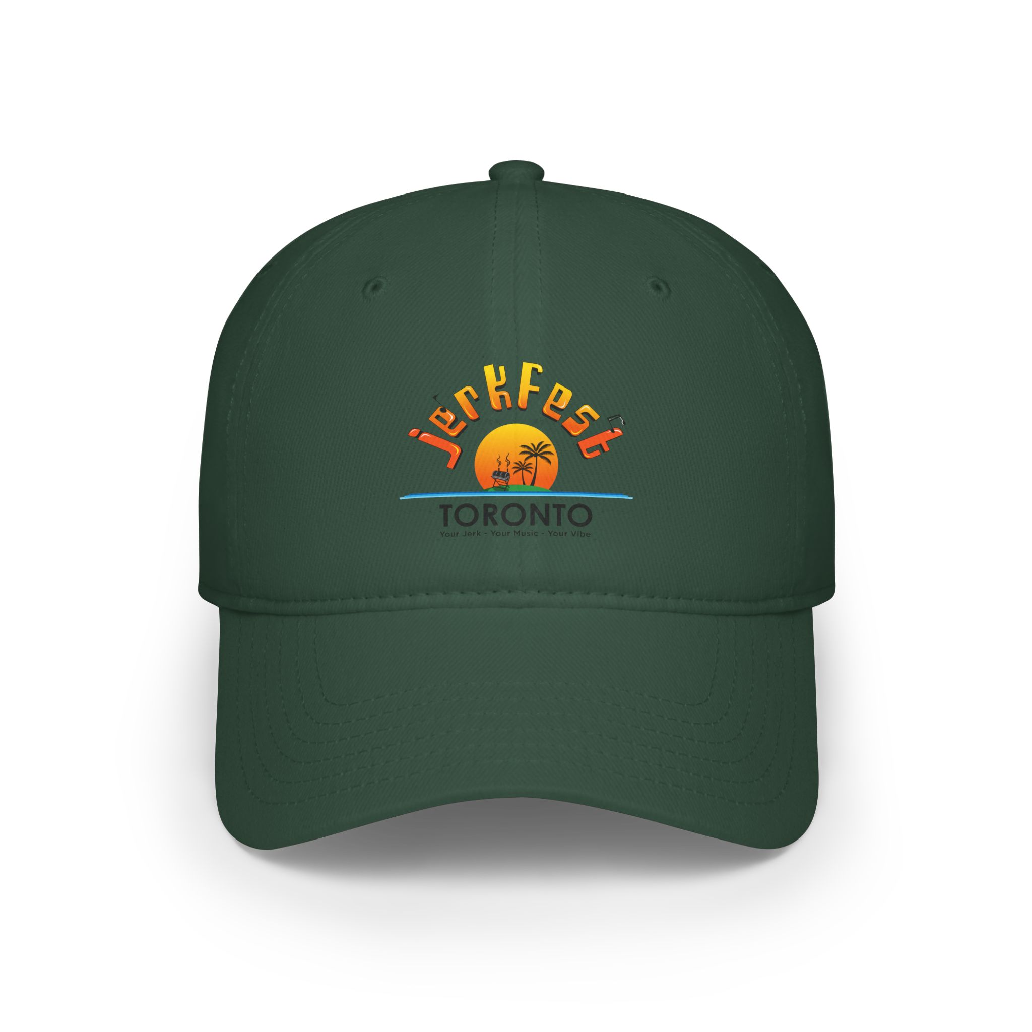 JerkFest White Low Profile Baseball Cap, Summer Hat, Festival Gear, Casual Wear, Outdoor Activities, Unique Gift - Image 13