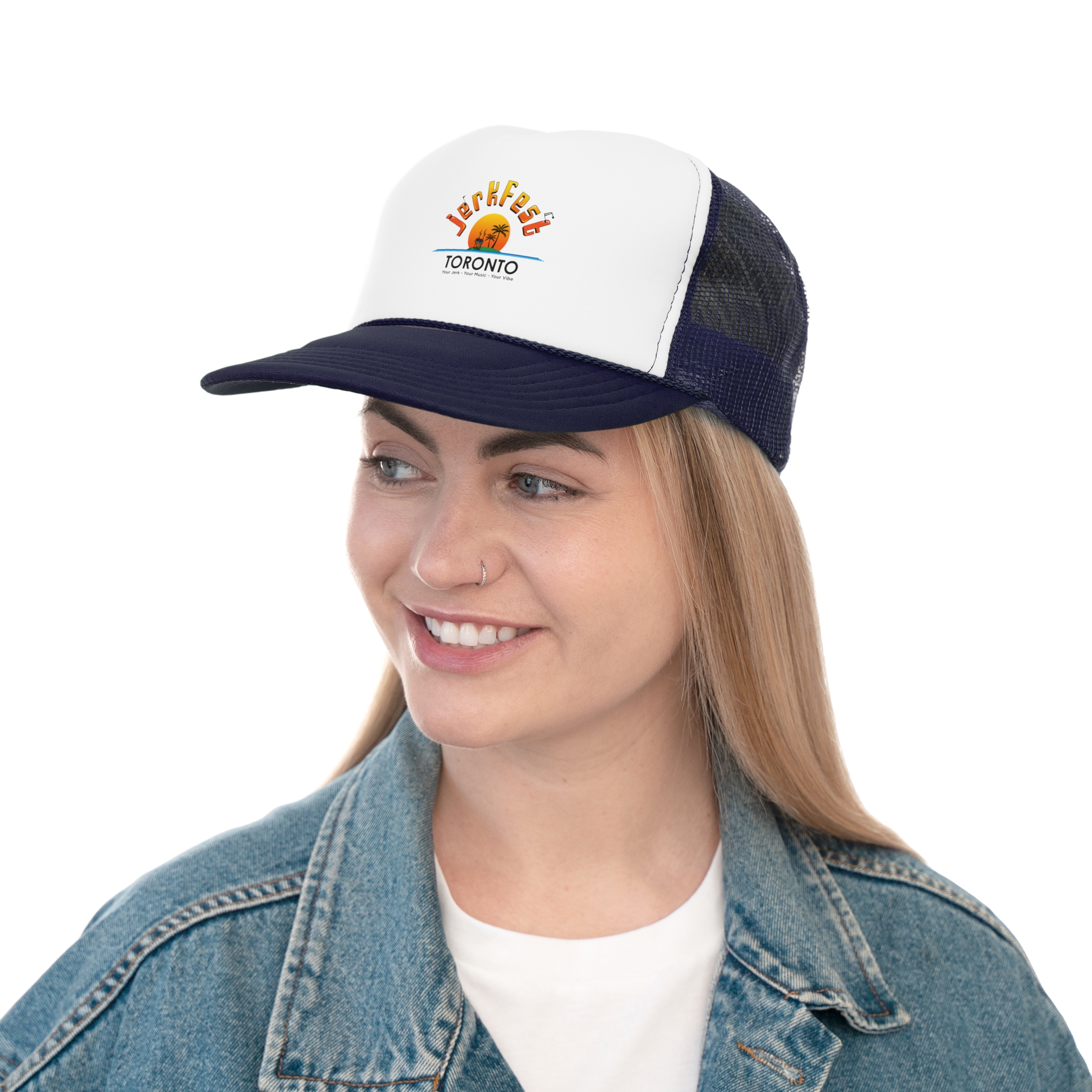 JerkFest Trucker Cap - Summer Vibes, Festival Gear, Outdoor Events, Gift for Him, Casual Headwear - Image 20