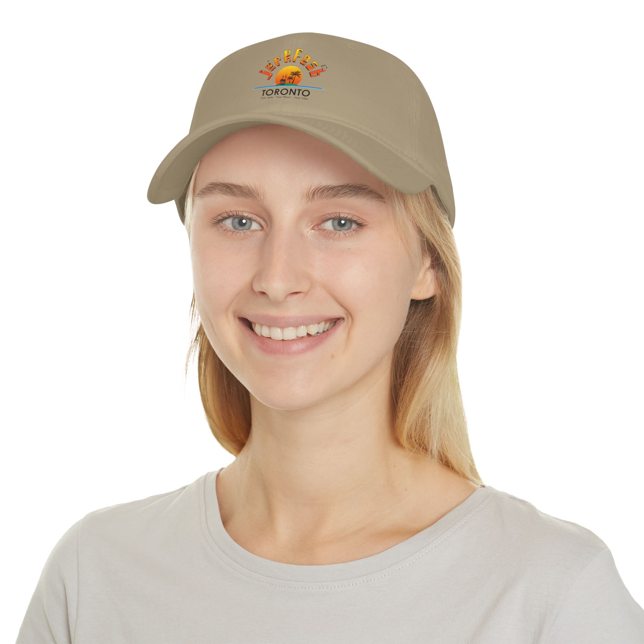 JerkFest White Low Profile Baseball Cap, Summer Hat, Festival Gear, Casual Wear, Outdoor Activities, Unique Gift - Image 12