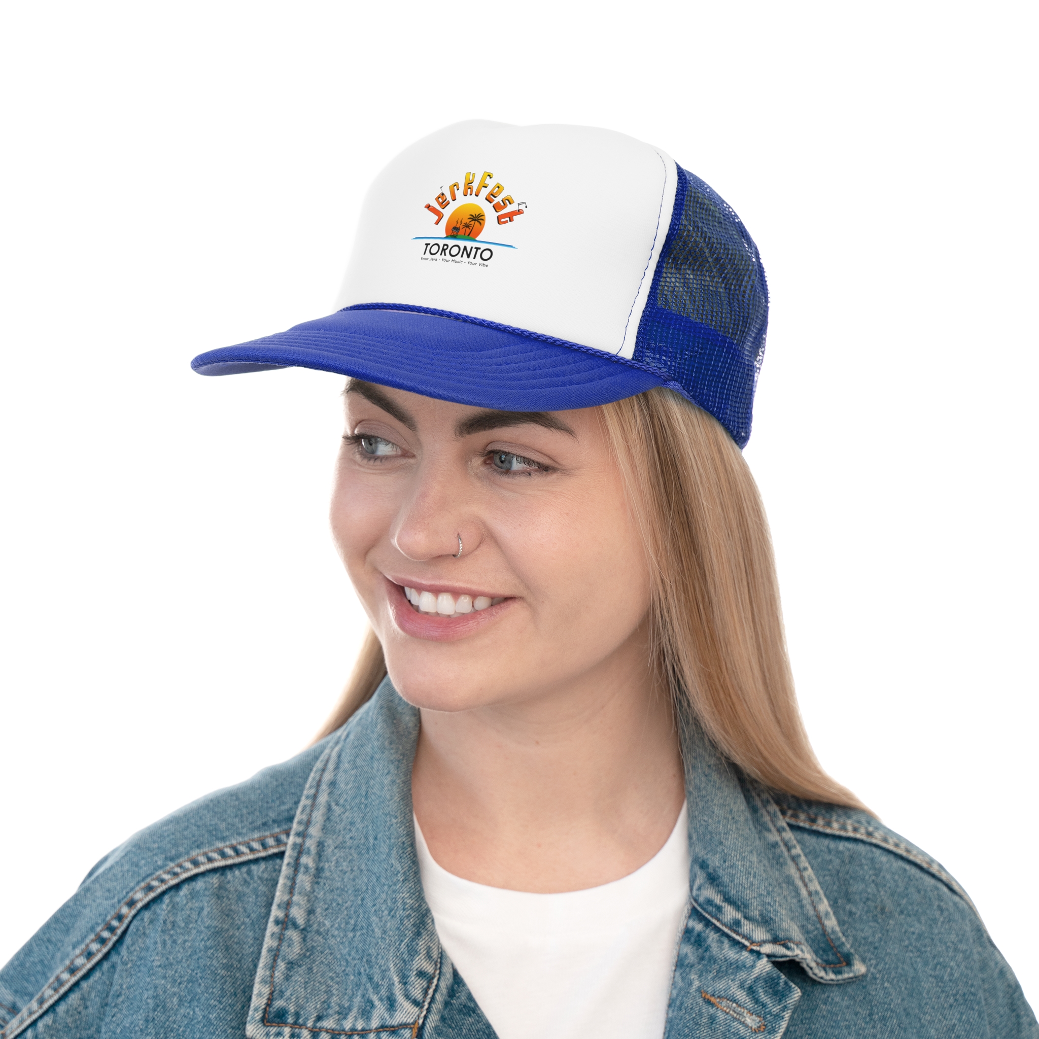 JerkFest Trucker Cap - Summer Vibes, Festival Gear, Outdoor Events, Gift for Him, Casual Headwear - Image 24