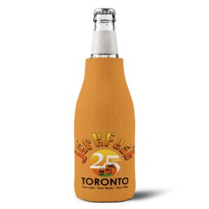 25th Anniversary JerkFest Zip-Up Bottle Cooler Sleeve