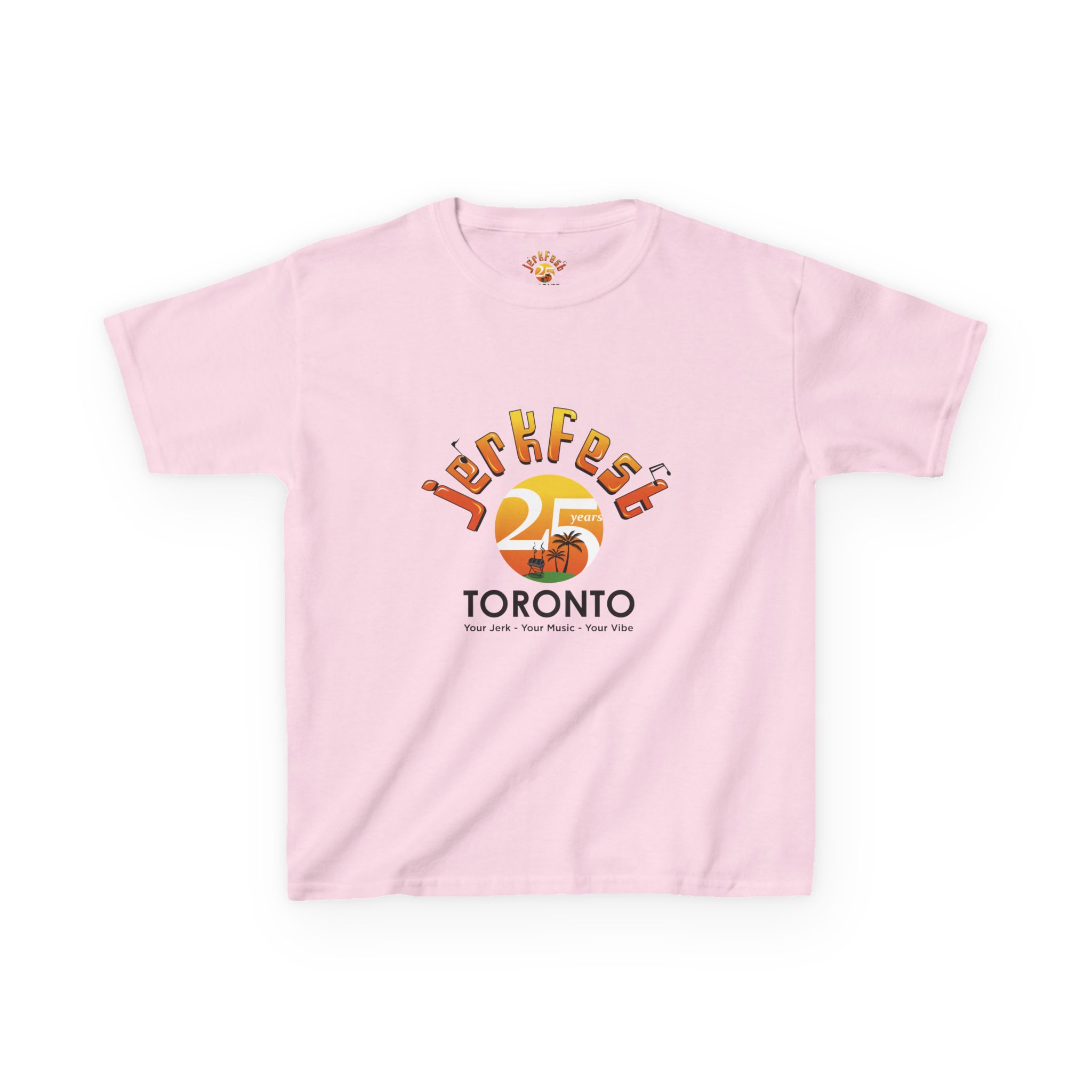 25th Aniverssary JerkFest Kids T‑Shirt — Retro Festival Logo Tee - Image 7