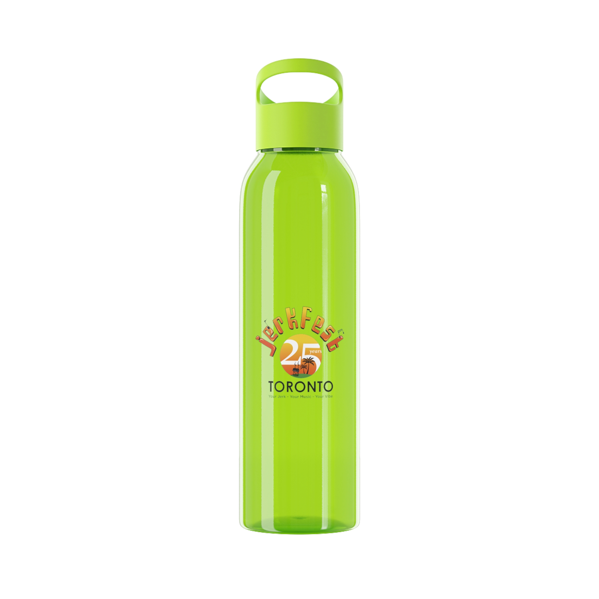 25th Anniversary JerkFest Toronto Water Bottle – Retro Sunset Logo Stainless Bottle