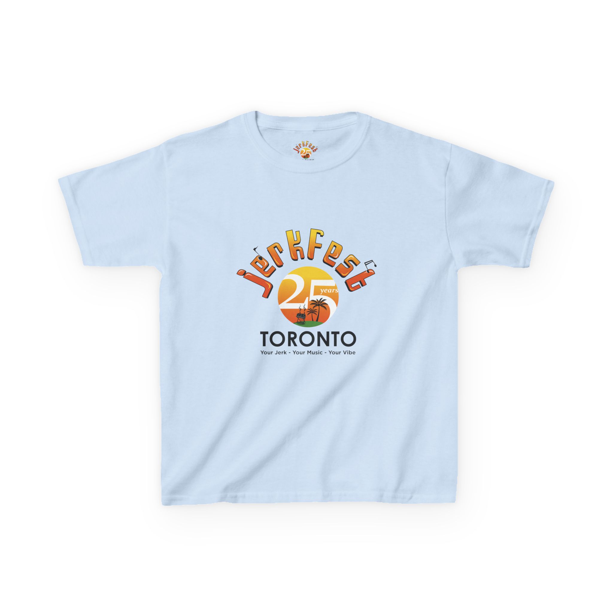 25th Aniverssary JerkFest Kids T‑Shirt — Retro Festival Logo Tee - Image 6